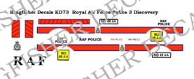 Royal Air Force Police Landrover Discovery